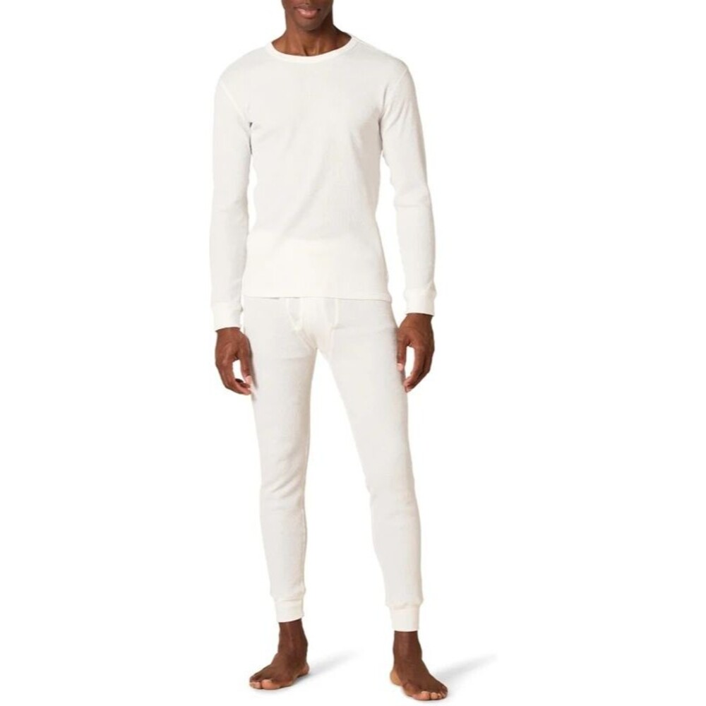 Amazon Essentials Men's Thermal Waffle Knit Long Johns Underwear